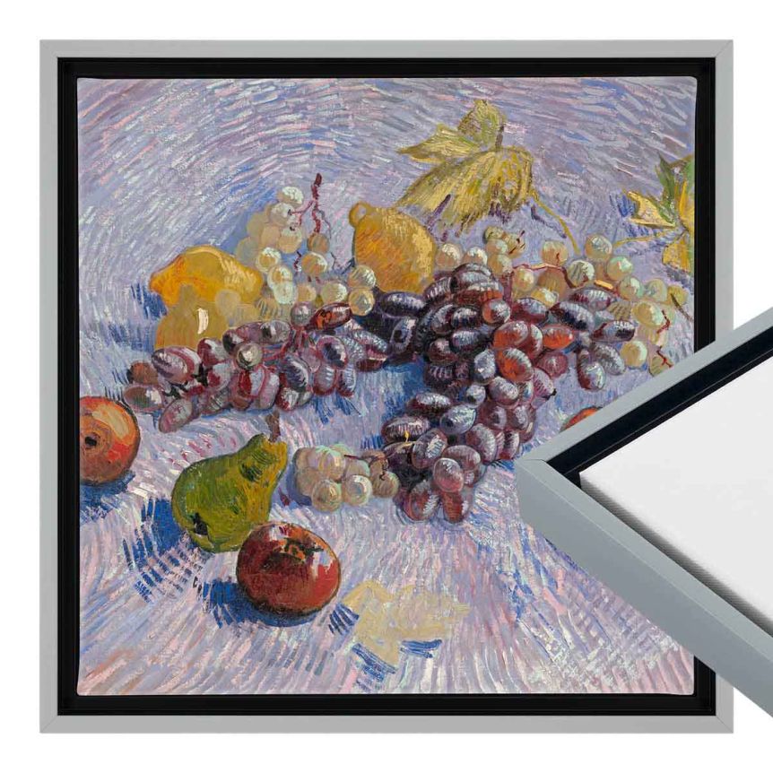 Cardinali Renewal Core Floater Frame, Cool Grey 10"x10" - 3/4" Deep 