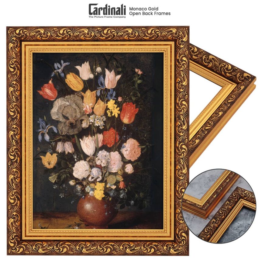 Cardinali Collection Monaco Gold Open Back Frames