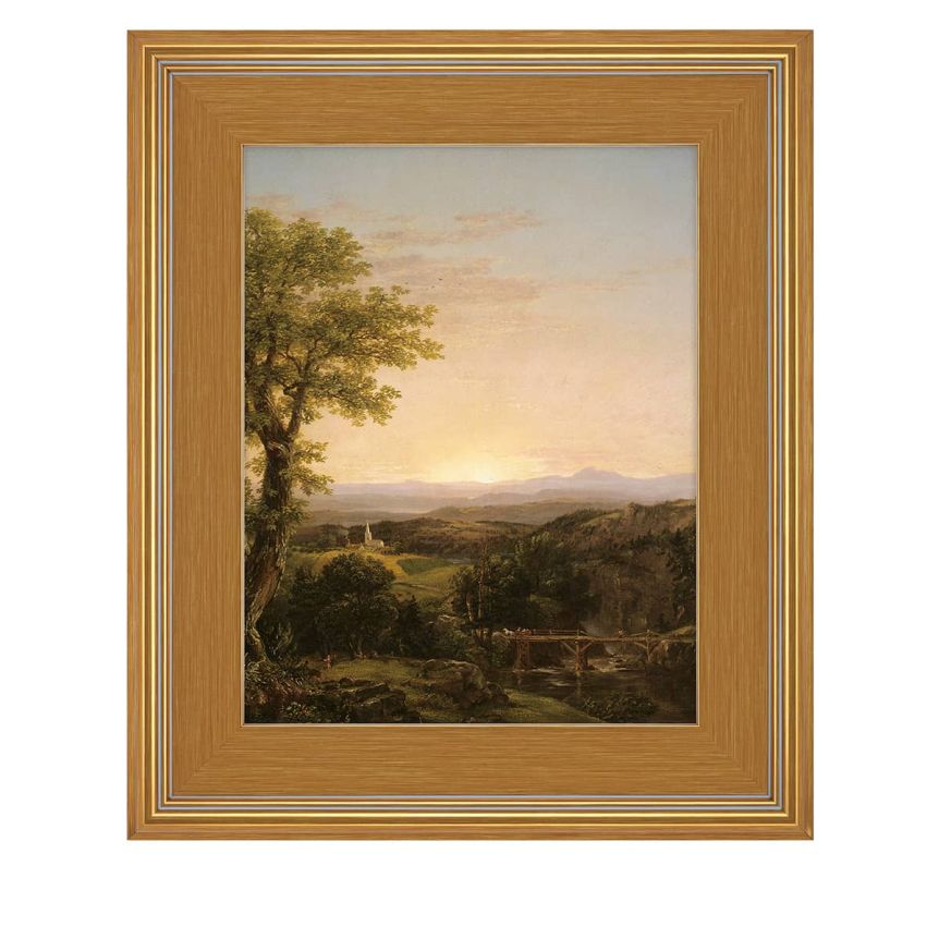 Cardinali Plein Aire Frame, Gold 8"x10"