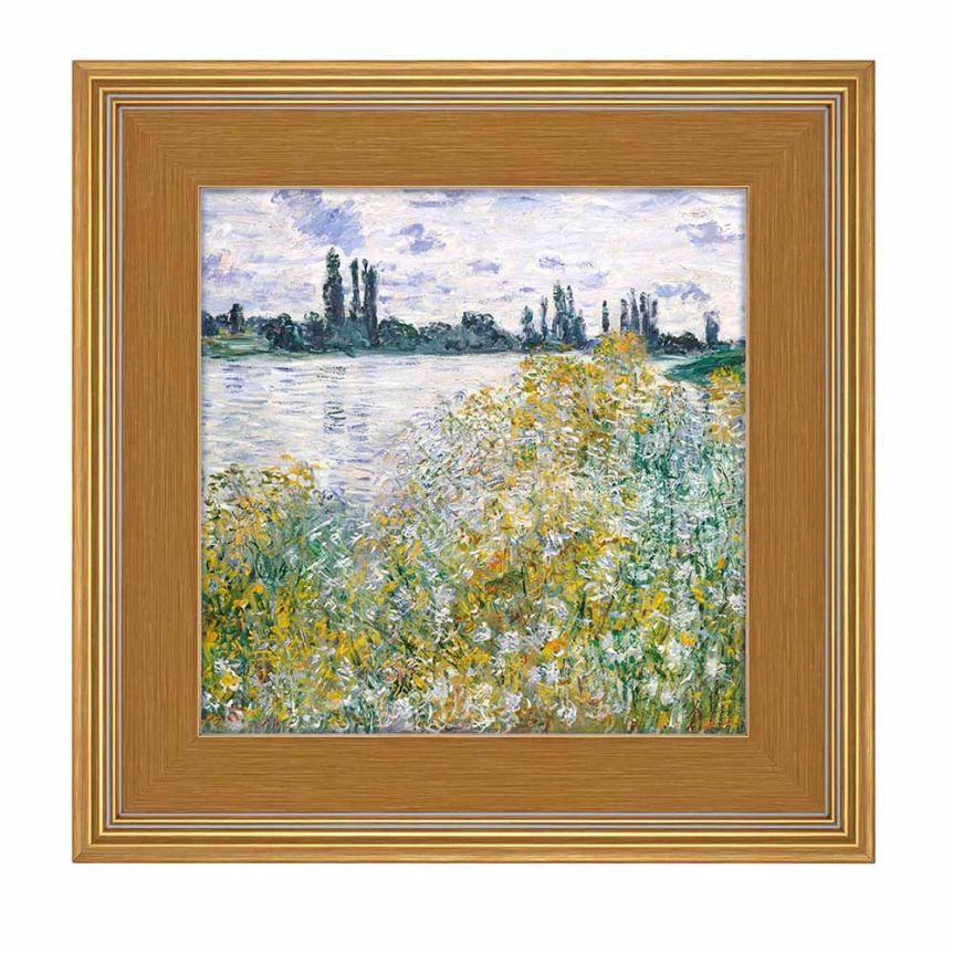 Cardinali Plein Aire Frame, Gold 4"x4"