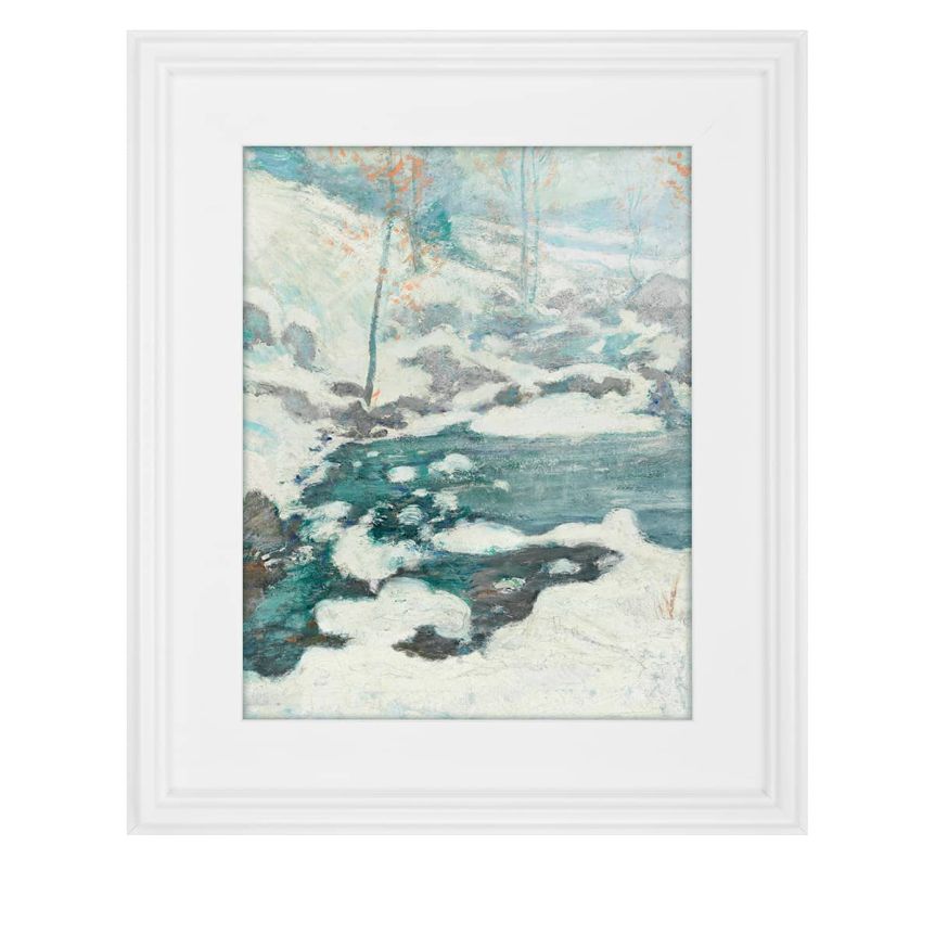 Cardinali Plein Aire Frame, White 4" x 6"
