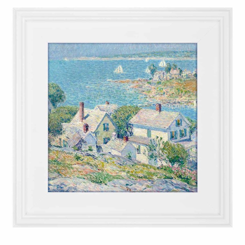 Cardinali Plein Aire Frame, White 12" x 12"