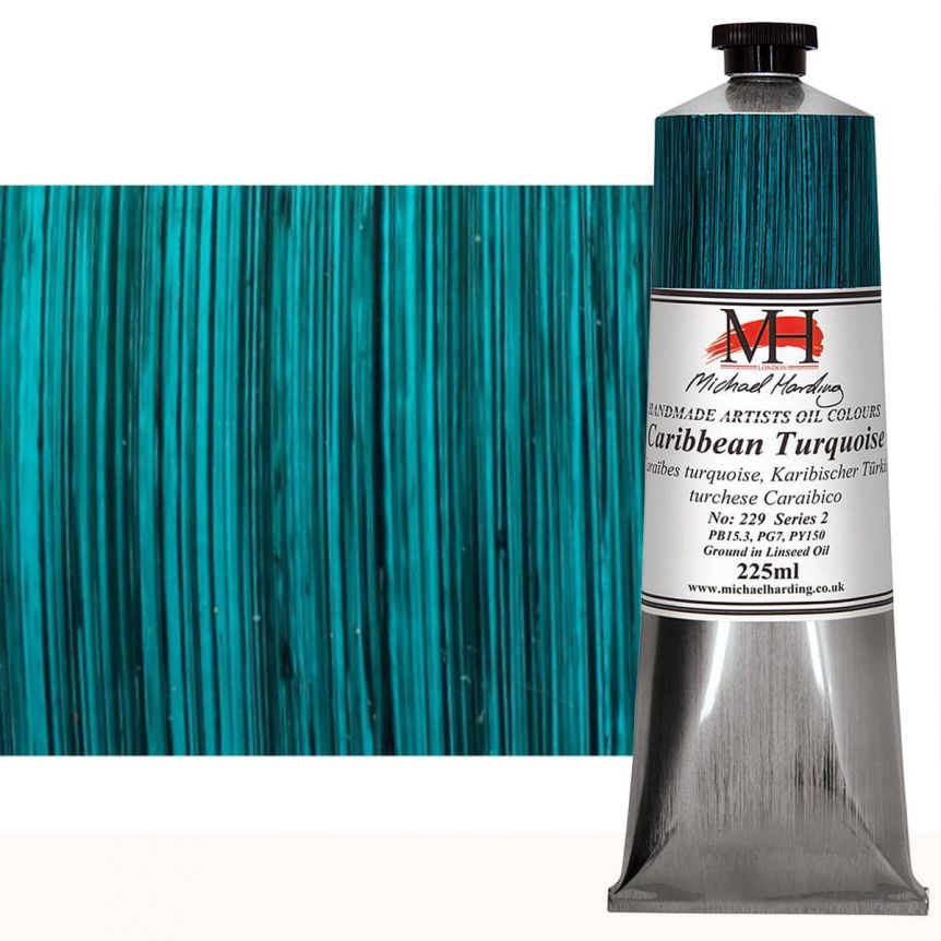 Michael Harding Oil 225ml Tube Caribbean Turquoise