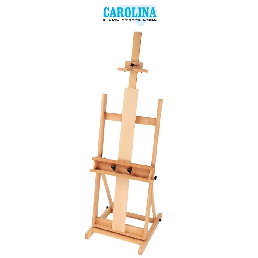 Art Advantage Studio Easel H Frame Beech/Casters