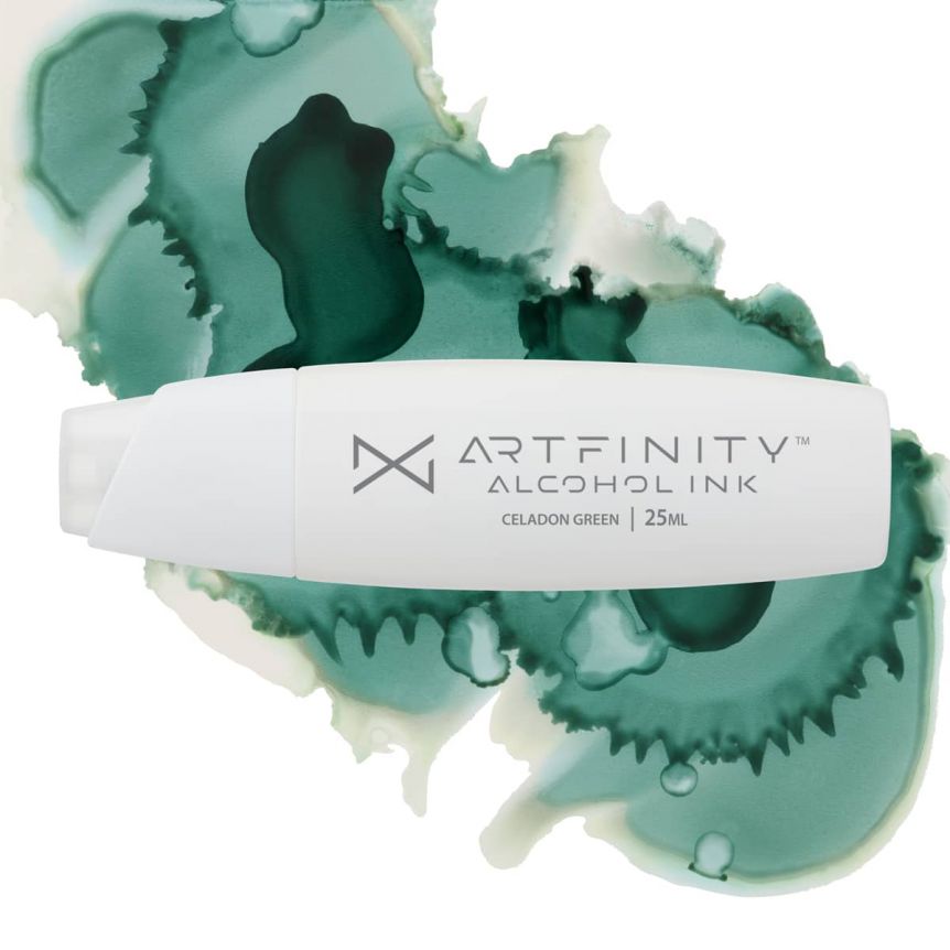 Artfinity Alcohol Ink - Celadon Green BG6-4, 25ml