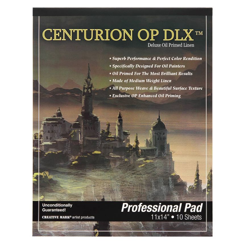 Centurion OP DLX Deluxe Oil Primed Linen Pad 11x14"