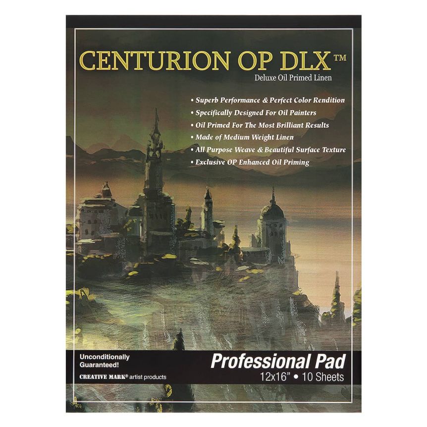 Deluxe Professional Oil Primed Linen Pads - Centurion OP DLX
