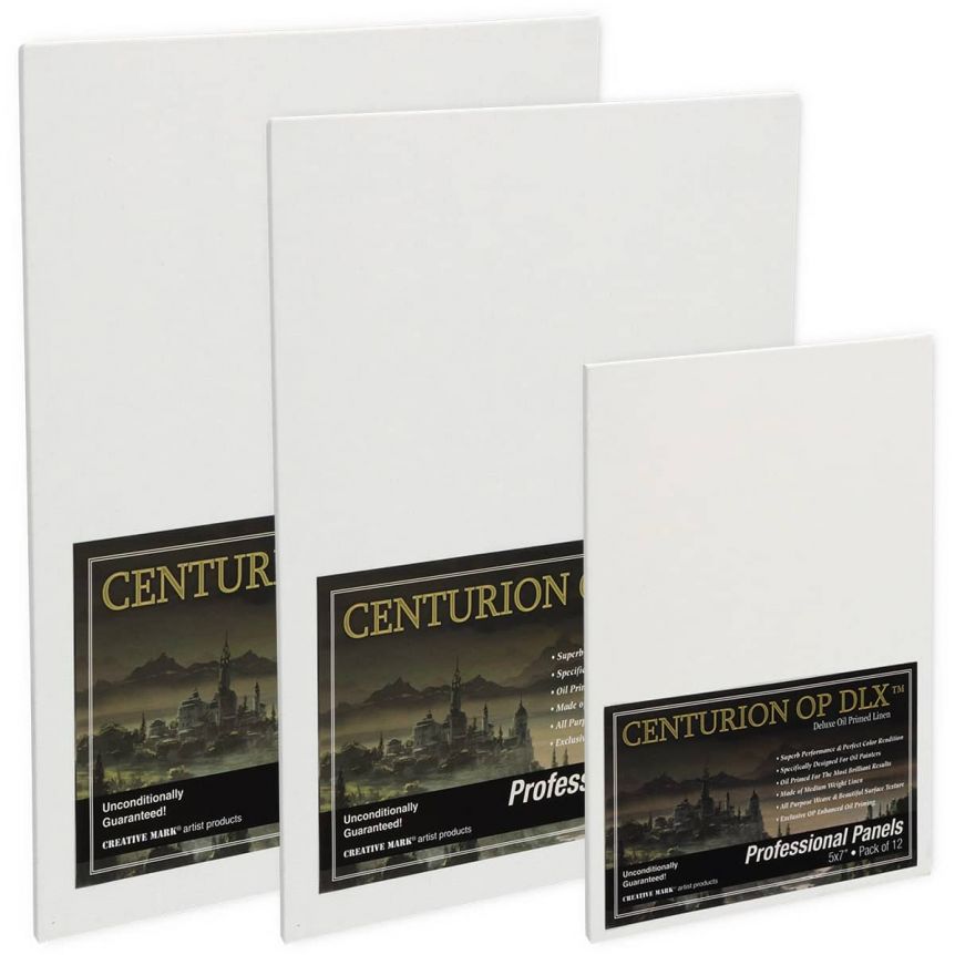 Centurion Linen Oil Primed Panel Pack of 24