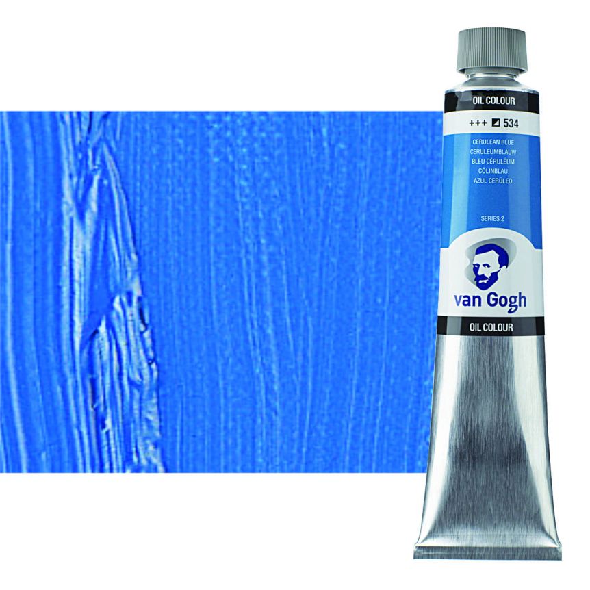 Van Gogh Oil Color, Cerulean Blue 200ml Tube