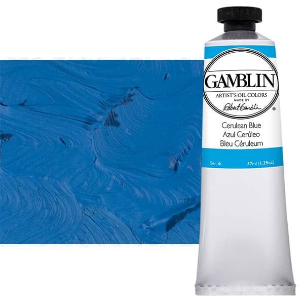 Gamblin Artists Oil - Phthalo Blue, 37ml Tube