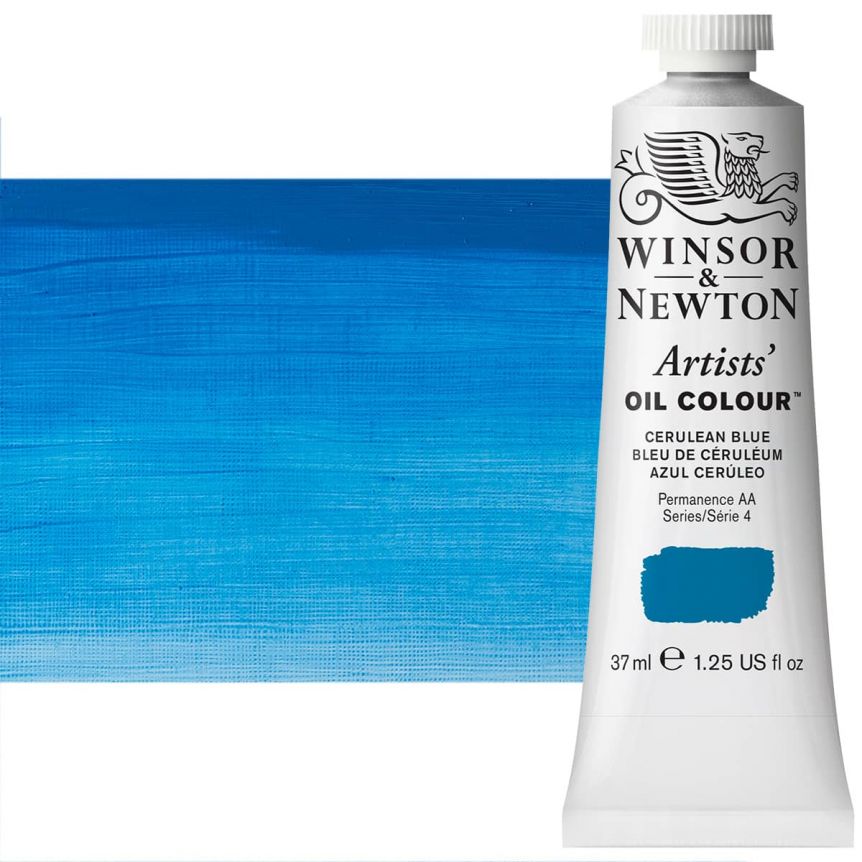 Winsor And Newton Artists Oil Cerulean Blue 37ml Tube Jerrys Artarama