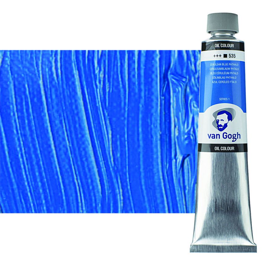 Van Gogh Oil Color, Cerulean Blue Phthalo 200ml Tube