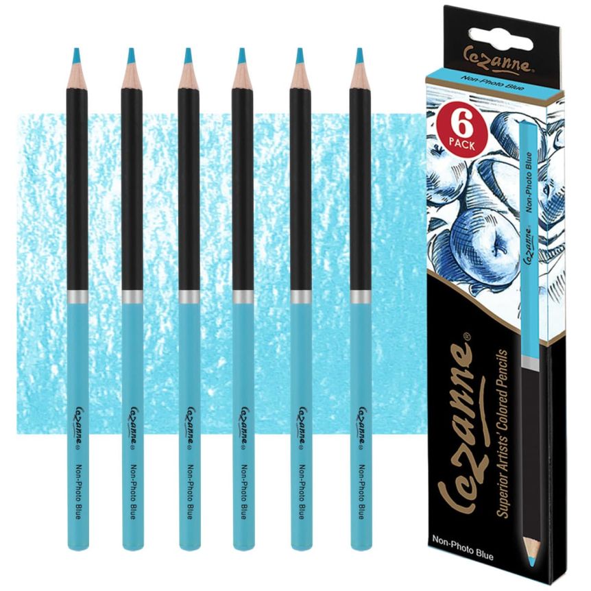 Cezanne Non-photo Blue pencils