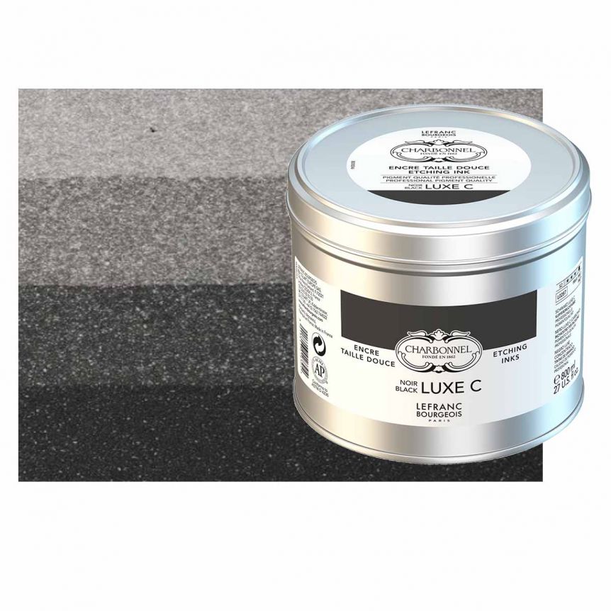 Charbonnel Etching Ink - Black Luxe C, 800ml Can