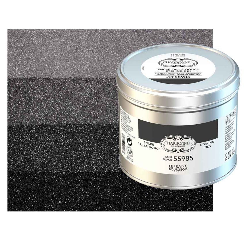 Charbonnel Etching Ink Black 55985, 800ml Can Jerry's Artarama