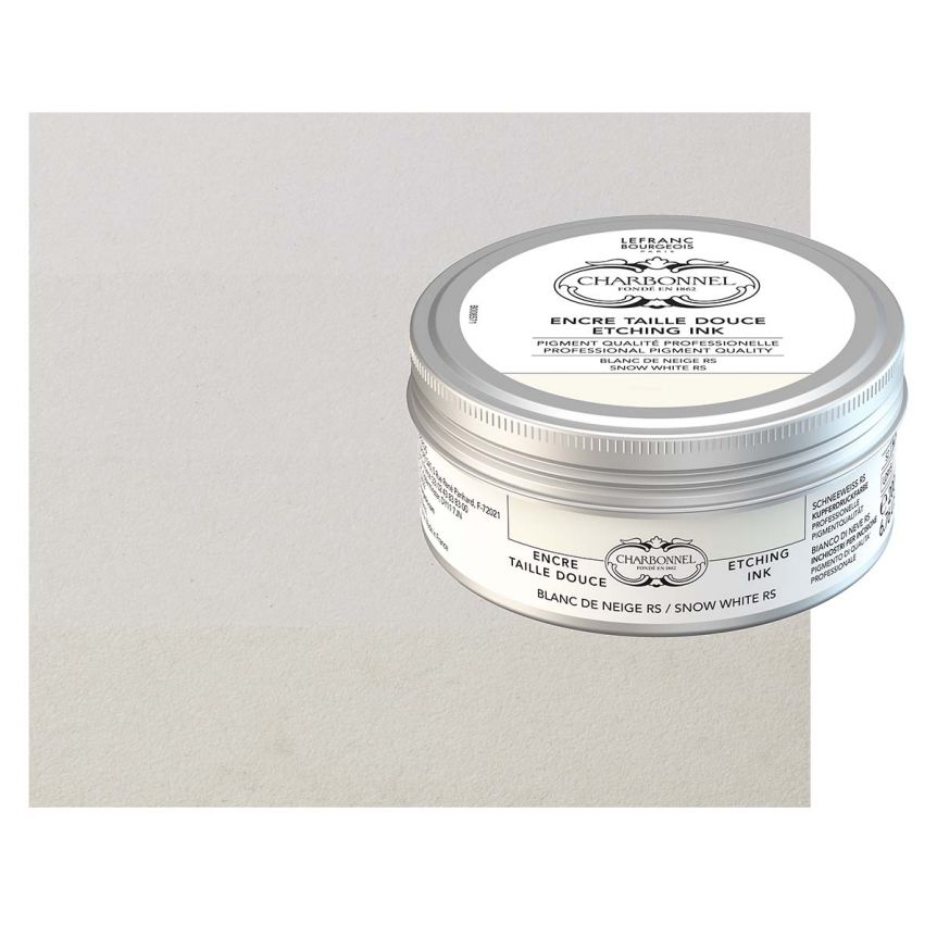 Charbonnel Etching Ink - Snow White RS, 200ml Can