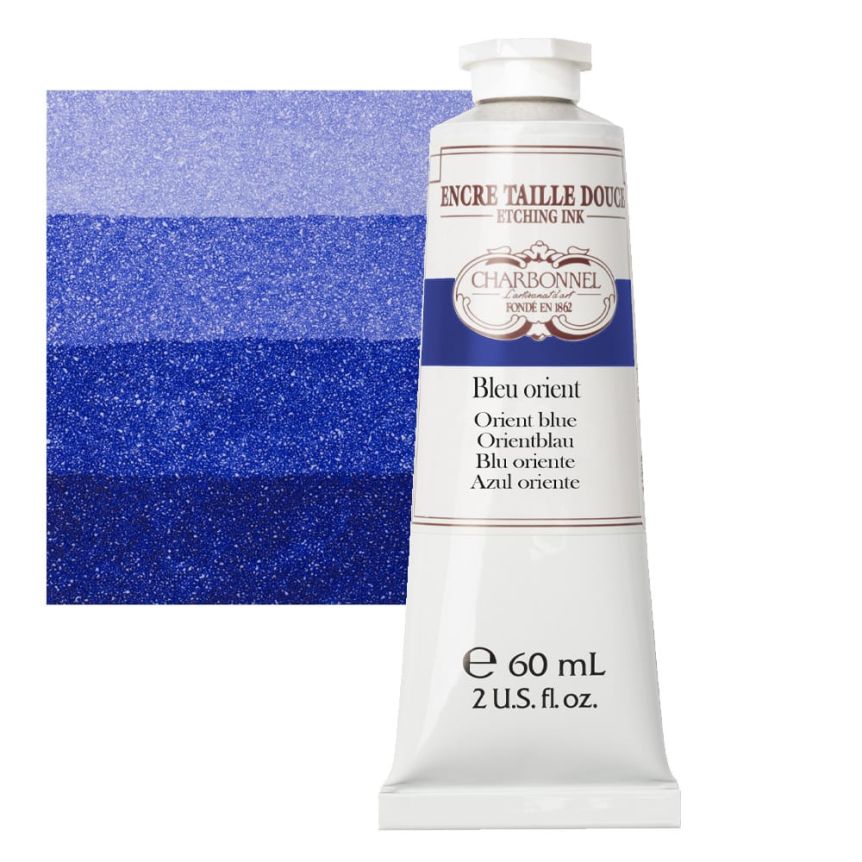 Charbonnel Etching Ink Orient Blue, 60ml Tube Jerry's Artarama
