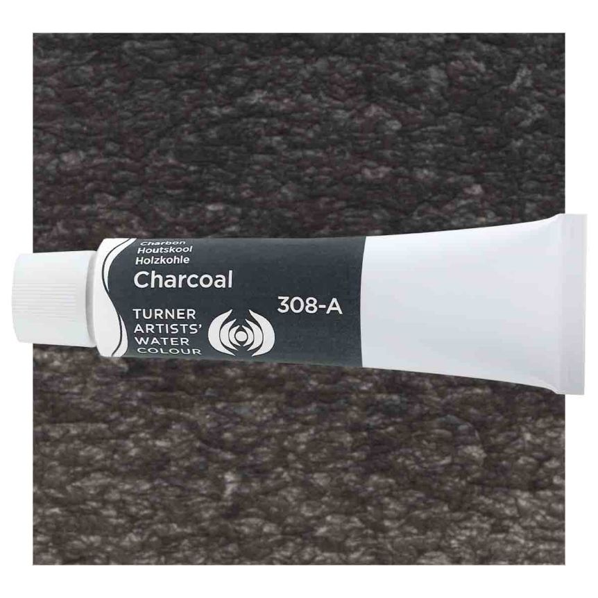 Turner Professional Watercolor - Charcoal, 15ml Tube