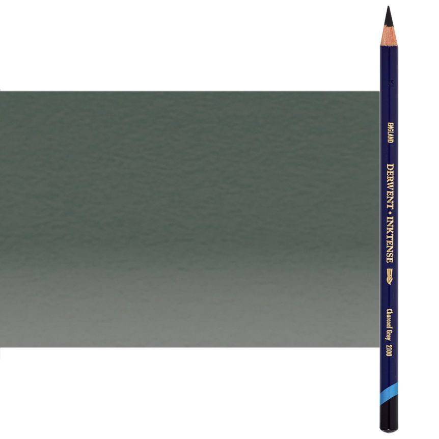 Derwent Inktense Pencil - Charcoal Grey
