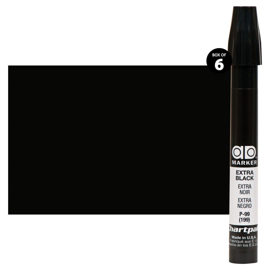 Chartpak, AD12SETCG Ad Marker 12 Color Cool Grey Set