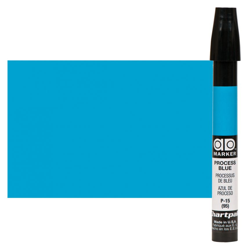 Chartpak Fine Tip Ad Marker - Prussian Blue