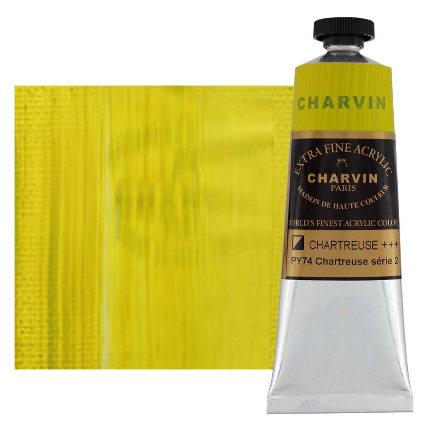 Charvin Extra-Fine Artists Acrylic - Chartreuse