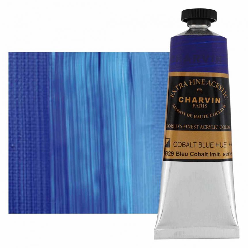 Charvin Extra-Fine Artists Acrylic - Cobalt Blue Hue