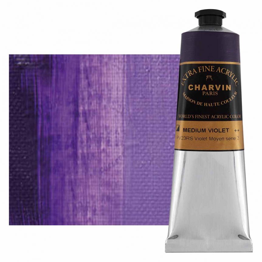 Charvin Extra-Fine Artists Acrylic - Medium Violet