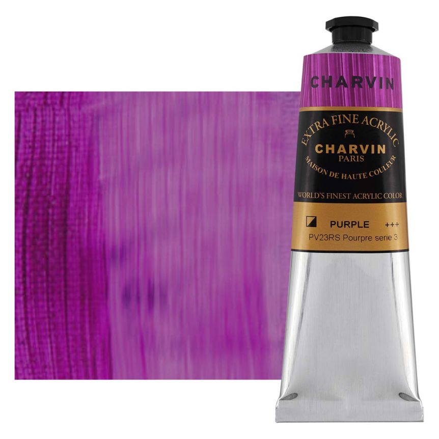 Charvin Extra-Fine Artists Acrylic - Purple