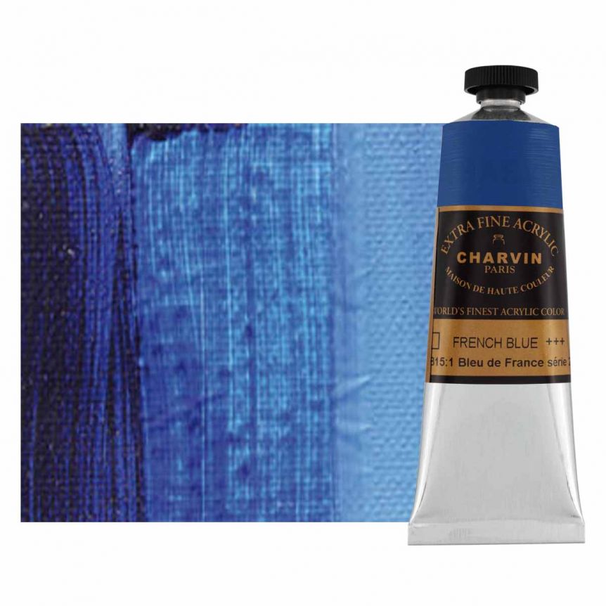 Charvin Extra-Fine Artists Acrylic - French Blue