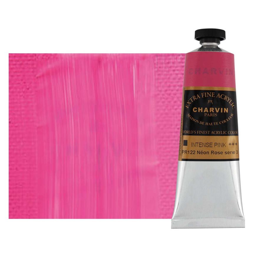Charvin Extra-Fine Artists Acrylic - Intense Pink
