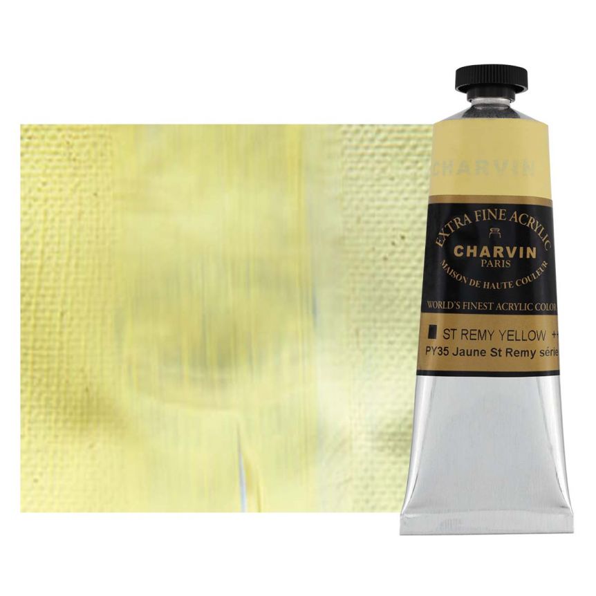Charvin Extra-Fine Artists Acrylic - SaInt Remy Yellow