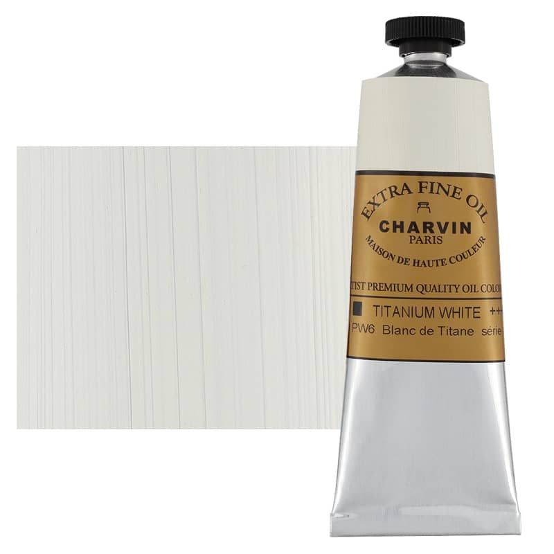 Charvin Professional Oil Paint Extra Fine 60ml Titanium White