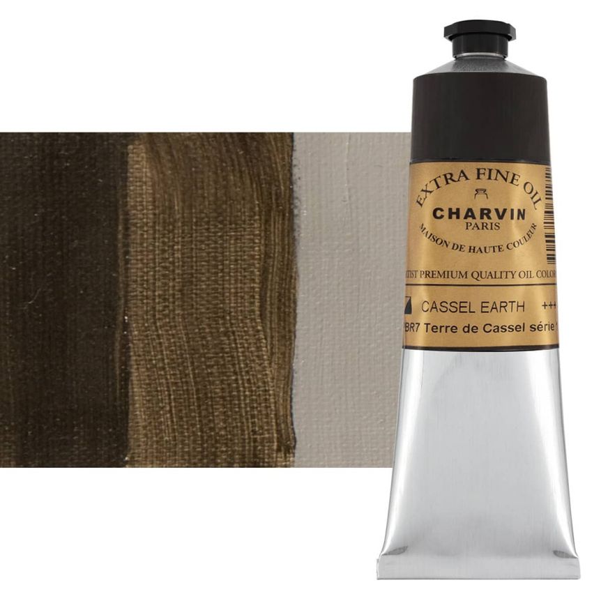 Cassel Earth 150 ml Charvin Professional Oil Paint Extra Fine 