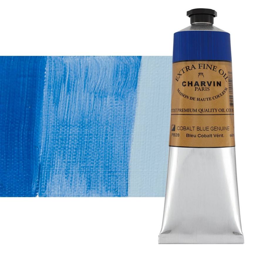 Charvin Oil- Cobalt Blue Genuine -Extra-Fine: 150ml Paint | Jerry's ...