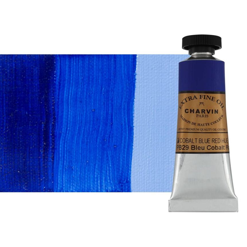 Cobalt Blue Reddish Hue Charvin Professional Oil Paint Extra Fine 20 ml 