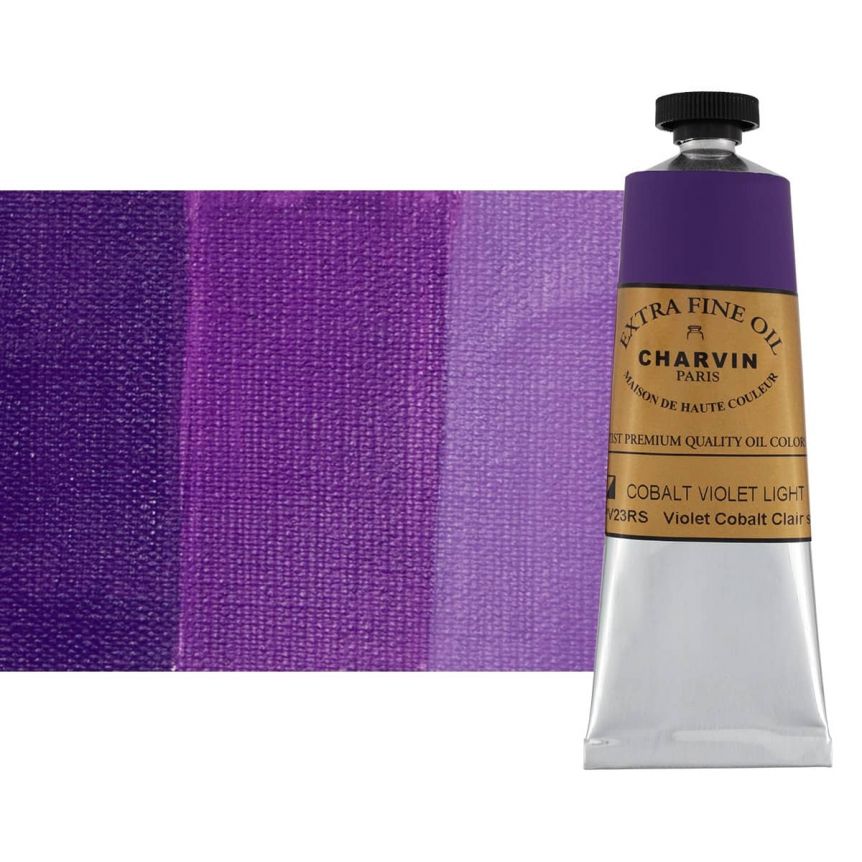 Cobalt Violet Light Hue 60 ml - Charvin Professional Oil Paint Extra Fine