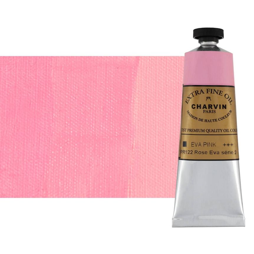 Eva Pink 60 ml - Charvin Professional Oil Paint Extra Fine