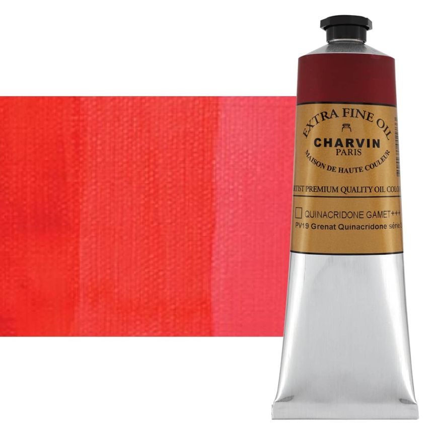 Charvin Oil Quinacridone ExtraFine 60ml Paint Jerry's Artarama