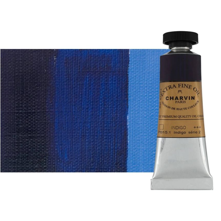 Charvin Oil Indigo ExtraFine 20ml Paint Jerry's Artarama