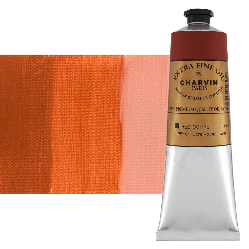 Red Ochre 150 ml - Charvin Professional Oil Paint Extra Fine