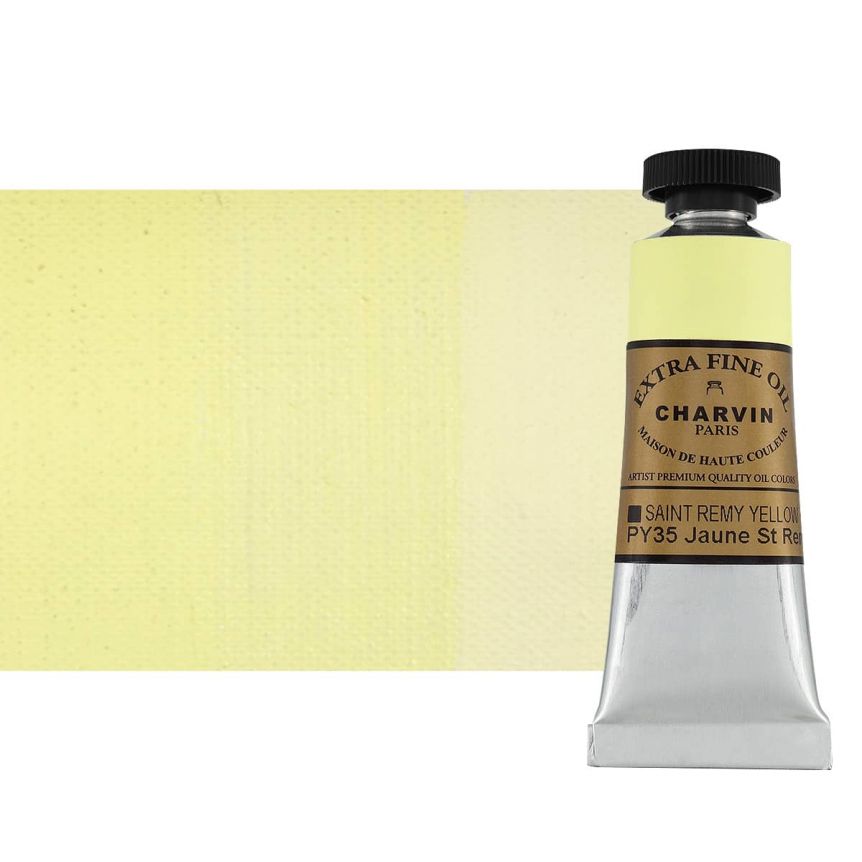 Saint Remy Yellow 20 ml - Charvin Professional Oil Paint Extra Fine