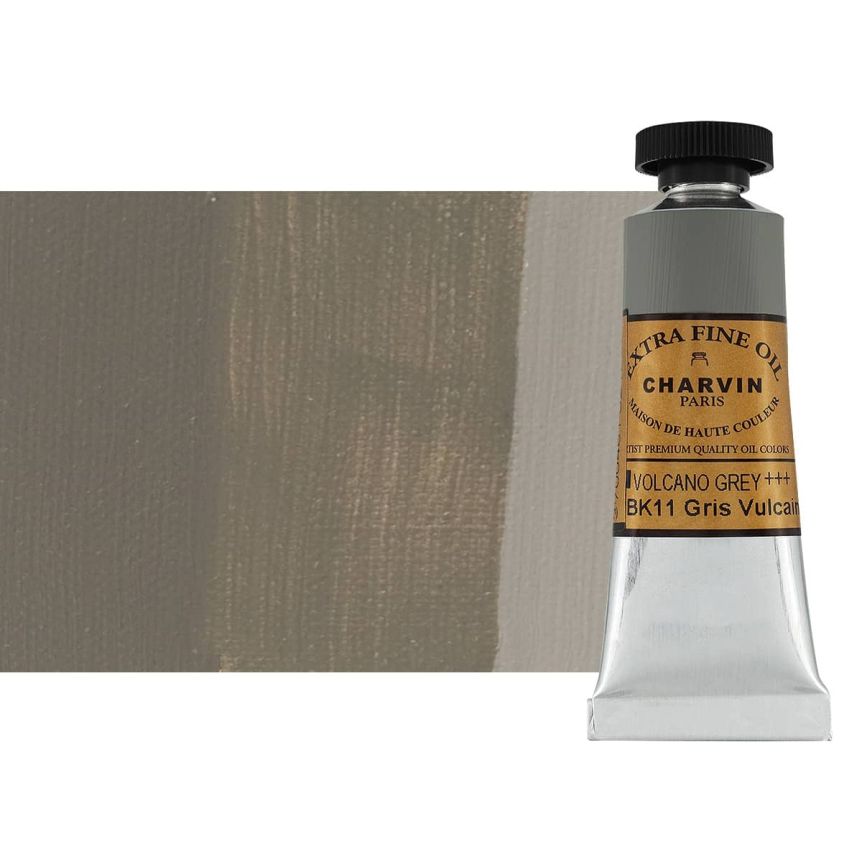 Vulcain Grey 20 ml - Charvin Professional Oil Paint Extra Fine