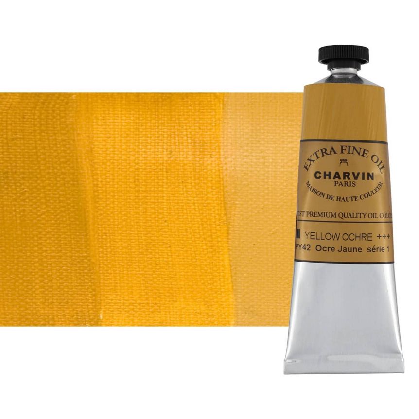 Yellow Ochre 60 ml - Charvin Professional Oil Paint Extra Fine