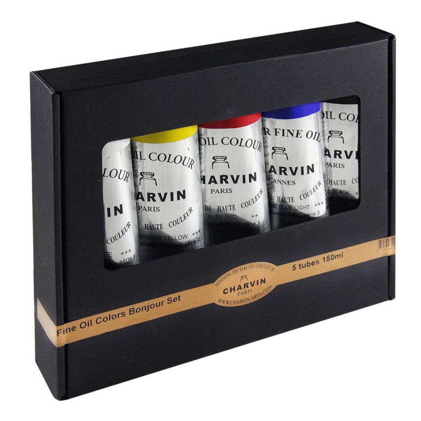 Charvin Fine Oil Colors Bonjour Set of 5