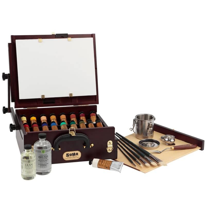 Cezanne-Charvin Extra Fine Oil Colors Plein Air Set