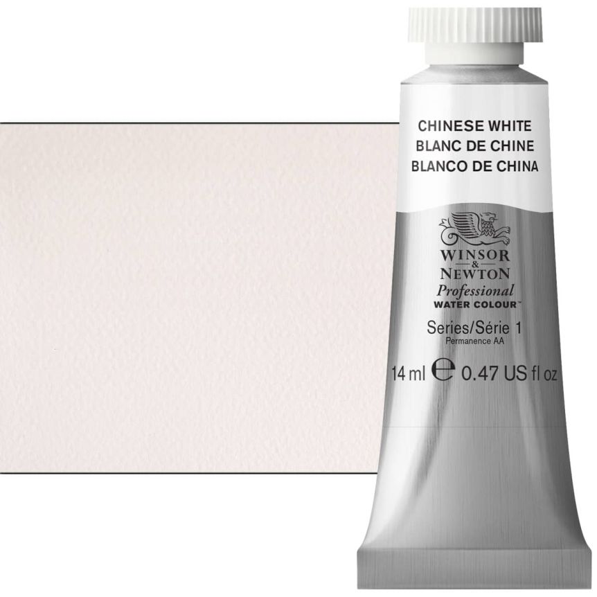 Winsor & Newton Professional Watercolor - Chinese White, 14ml Tube