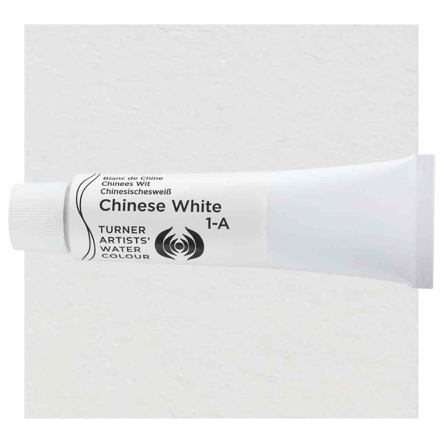 Turner Professional Watercolor - Chinese White, 15ml Tube