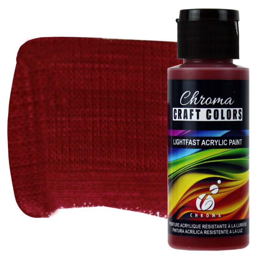 Chroma Acrylic Craft Paint - Cherrywood, 2oz Bottle