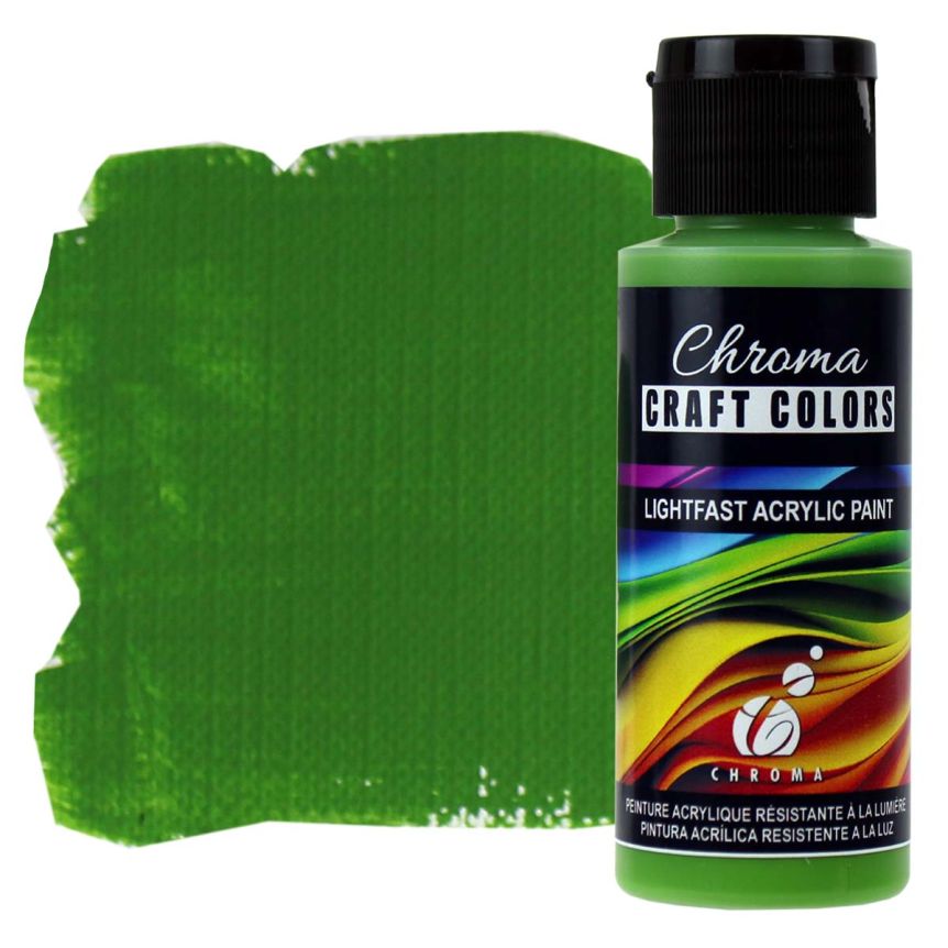 Chroma Acrylic Craft Paint - Fern, 2oz Bottle